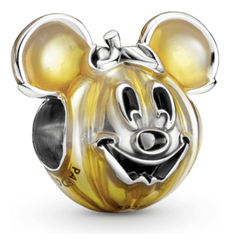 Berloque Disney Mickey Mouse Abobora - Prata 925 