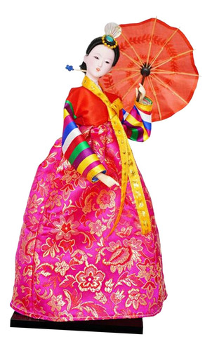 Muñeca Hanbok Coreana, Figura De Kimono De Geisha, Estilo 4