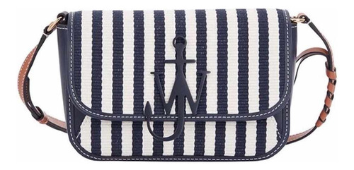 Jw Anderson Bolso Crossbody A Rayas 100% Original