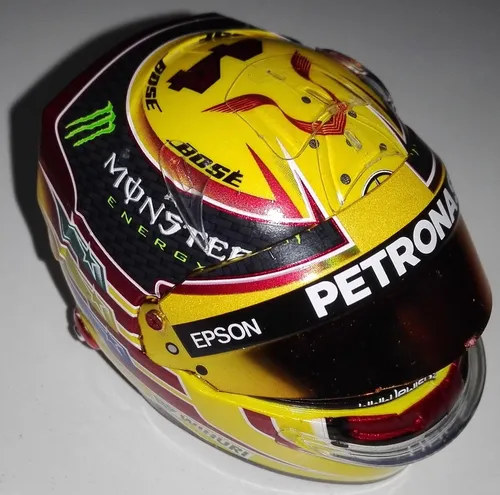 Casco Lewis Hamilton 2017 Cascos Formula Uno Escala 1/5