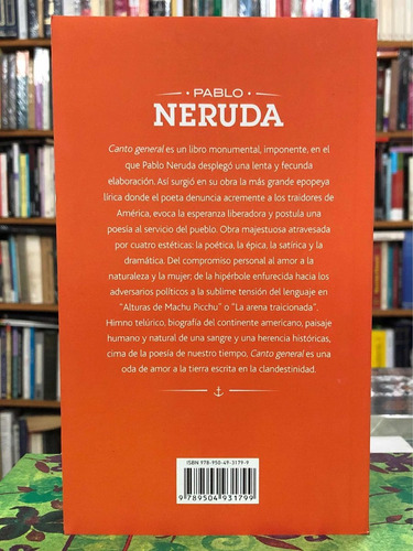 Canto General - Pablo Neruda - Planeta - 2 Tomos