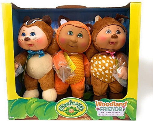 Cabbage Patch Kids - Muñecas Coleccionables De 9 Pulgadas, 3