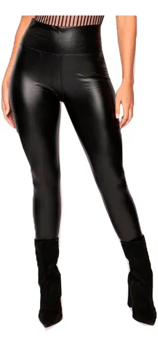 Leggins Cuero Moda Elegante O Casual Mujer Leginsn Vinipiel