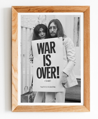 Cuadro War Is Over John Lennon - Madrid Deco