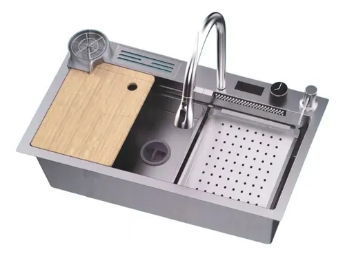 comprar Fregadero Lavaplatos De Lujo Todo En 1 - Acero Inox