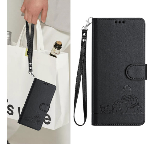 Funda De Piel Tipo Cartera Para Realme C75 C67 C65 C63 C61 C55 C53 C51 C33 C30