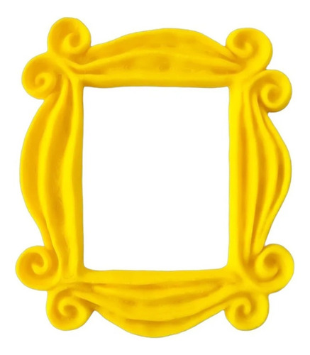 Marco Amarillo Para Puerta Serie Friends Amarillo Amarillo