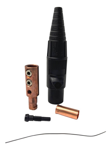 01 Conector Camlock De Linea +01 Conector Chasis 400 Amperes