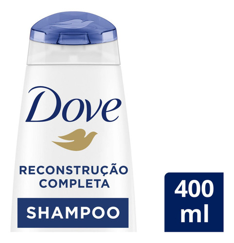 Kit 03 Shampoo Dove Reconstrução Completa 400ml