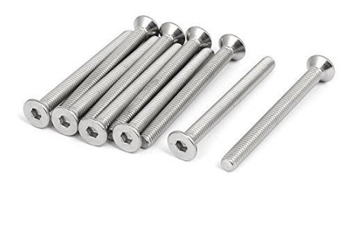 Tornillos Allen Inox. M6x65mm Cabeza Plana Din7991 - 10uds.