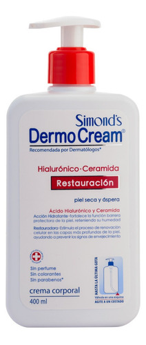 Simonds Dermocream Crema Corporal Restauracion 400ml