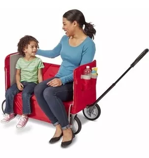 Radio Flyer Carreta Dobladiza 3-in-1 Ez Fold Wagon