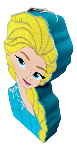 Piñatas Grandes Para Entrega Inmediata Celeste Frozen Elza Grande