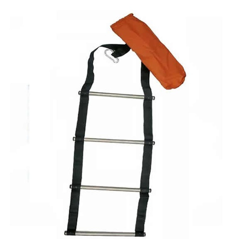 Imagen 1 de 2 de Escalera Plegable (cinta Inox)