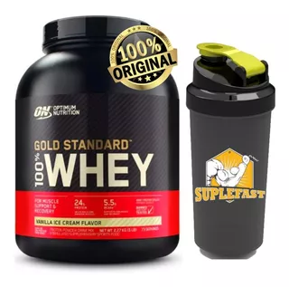 Whey 100% Gold Standard 5lb On 2.27 Kg Optimum + Brinde Coq.