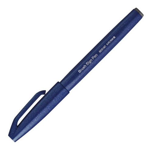 Bolígrafo táctil Brush Sign Pen, color azul petróleo
