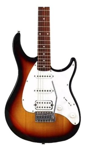 Imagen 3 de 3 de Guitarra eléctrica Peavey Raptor Plus de tilo sunburst con diapasón de palo de rosa