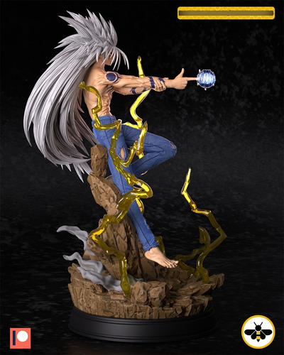 Yusuke Urameshi Mazoku Yuyu Hakusho Anime Resina Figura 24cm