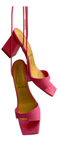Sandalia Tacón Felipe Rentería Moda Gladiador Tacón 7cms