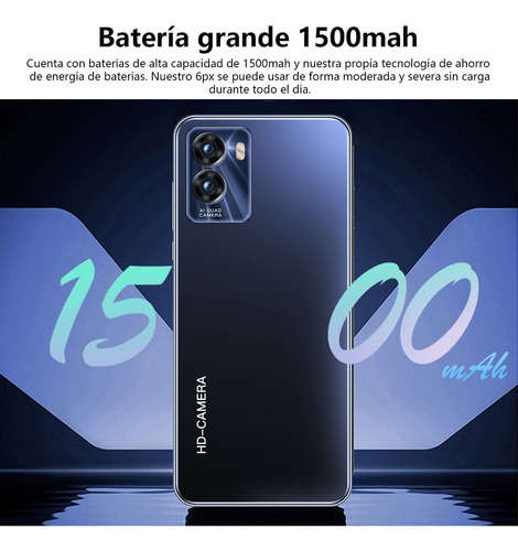 Teléfono Inteligente Android Barato R35 5.0 Pulgadas Azul