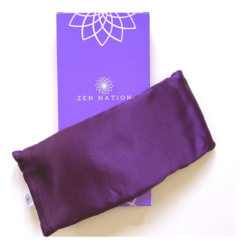 Zen Nation Almohada De Ojos De Yoga - Lavanda Y Linaza - Inc