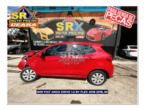 Sucata Para Retirada De Peças Fiat Argo Drive 1.3 2018