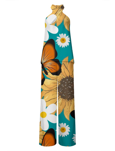 Conjunto De Pantalones De Cintura Elástica De Verano Para Mu
