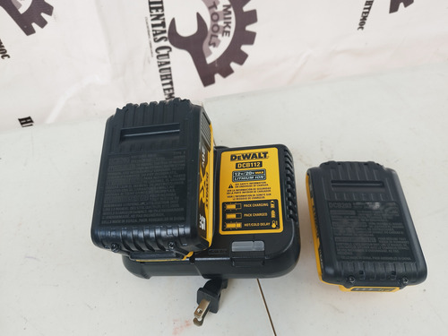 Combo De Baterías Y Cargador Dewalt 20 Voltios (Usado)