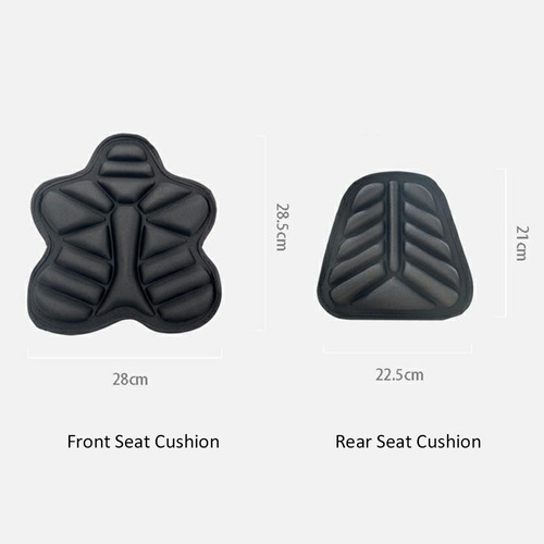 Qf1 Cojín Universal Para Asiento De Motocicleta, 2 Unidades