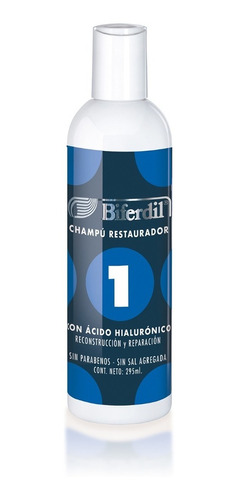 Shampoo Biferdil Restaurador Nº1 X 295 Ml