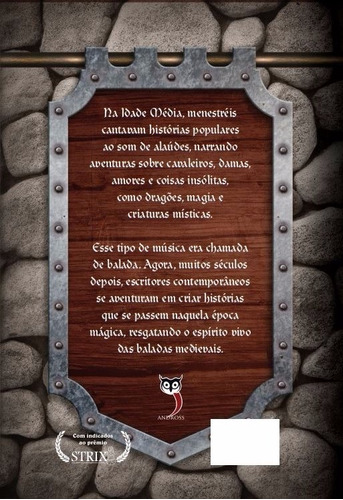 Livro Baladas Medievais, Contos De Diversos Autores, Andross