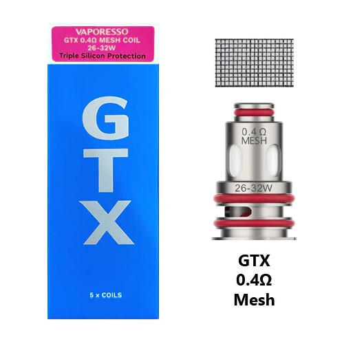 Resistencias Vaporesso Gtx Mesh Pack 5 Un Original