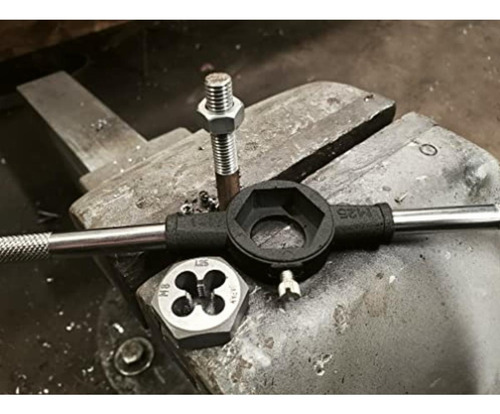 Century Drill & Tool 98504 Die Stock, Hexagonal De 1 Pulgada