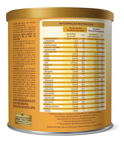Complemento Alimentar Adultos+ Sabor Banana 400g Sustagen