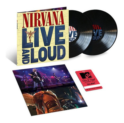 Disco Vinilo Live And Loud, Nirvana