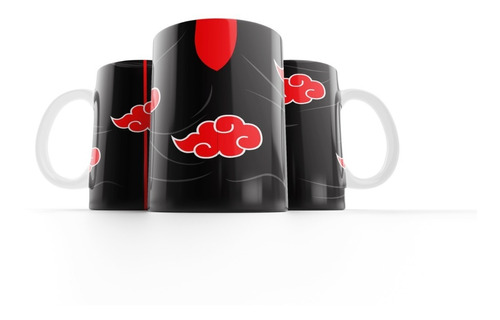 Caneca Cerâmica Naruto - Manto Akatsuki