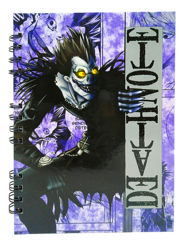 Cuaderno Death Note Agenda Cuaderno Argollado