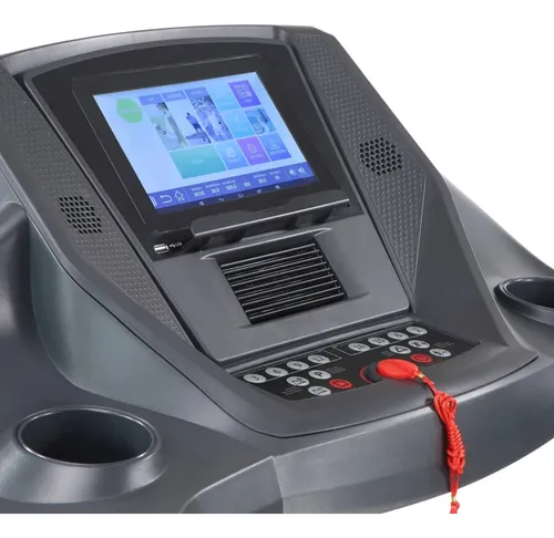 Caminador Eléctrico Plegable Extreme 3290t Athletic Supergym Color Negro