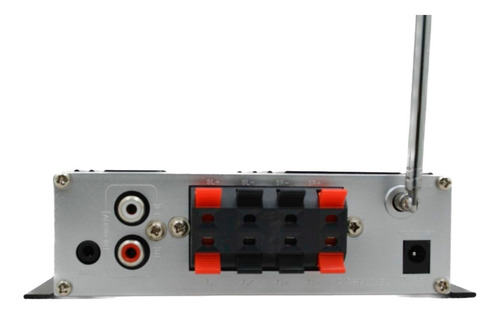 Imagen 6 de 10 de Amplificador 1500w Usb Sd Y Fm 4 Canales Control Remoto Blue