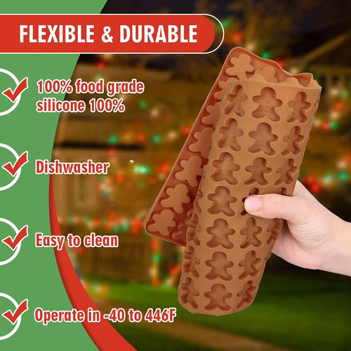 Moldes De Silicona For Hornear Con Forma De Árbol De Navida