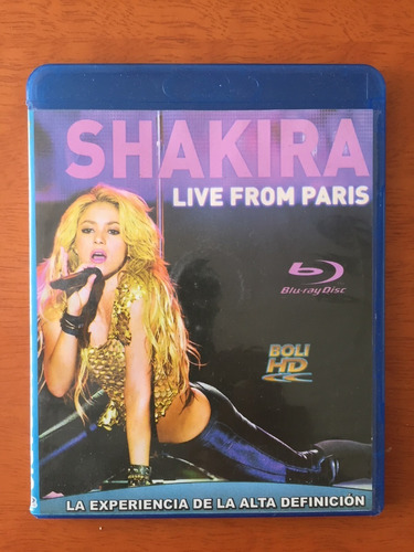 Blue Ray Shakira Live From Paris (22 Canciones)