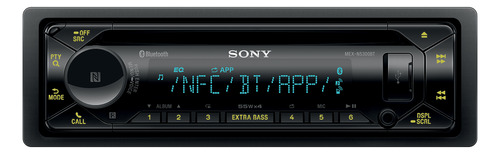 Radio Para Auto De Cd Con Bluetooth® Y Display Multicolor | 