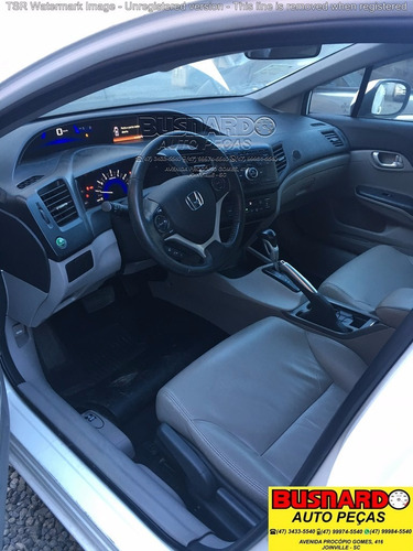 Sucata Para Retirada Peças Honda New Civic Lxr 2.0 Flex 2015