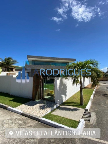 Imagem 18 de 24 de Excelente Casa À Venda Vista Mar, Porteira Fechada, Nascente Em Villas Do Atlântico!! - Ca00479