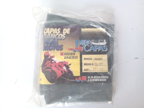 Capa Banco Honda Xls 125 1987/1988 Piracapas Cores