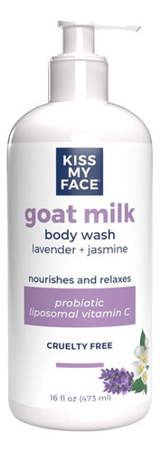 Jabón Corporal Leche De Cabra Lavanda & Jazmín 473 Ml