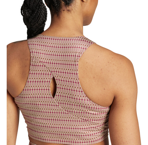 Top Adidas Yoga Studio Print Mujer Hy9234 Multicolor Multicolor Ch