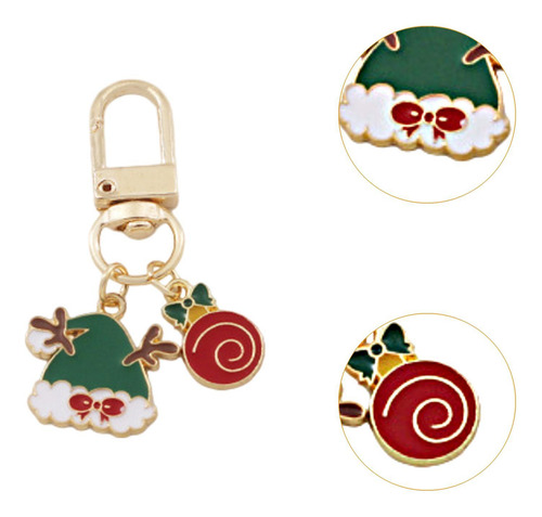 Llavero Navideño Con Figura Decorativa, Regalo De Navidad,