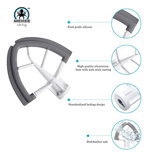 Batidor Flex Edge Para Accesorios De Batidora Kitchenaid, 5