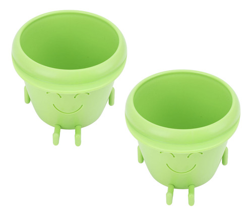 Maceta Sitting Face Con Patas Rectas, Pequeña Flor Suculenta